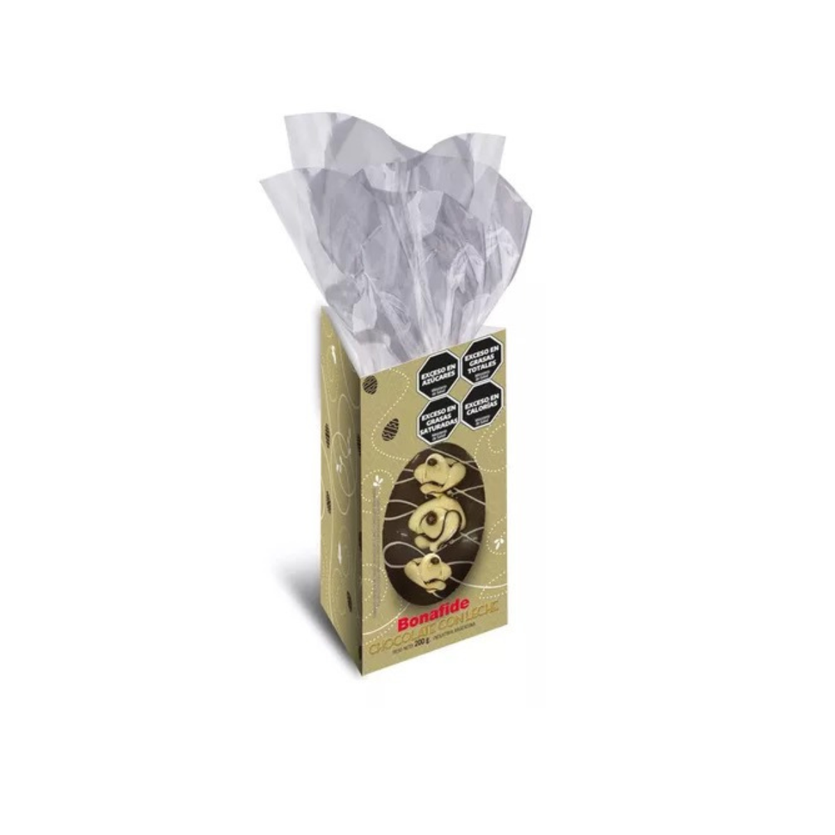 Huevo Bonafide Leche Decorado 200g – Regalo Empresarial